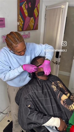 IF U WANT YOUR HAIRCUT TO LOOK LIKE THIS CLICK THE LINK IN BIO TO BOOK🔥🔥 #Tisteenthebarber.2 #brooklynbarber #nycbarber #fyp