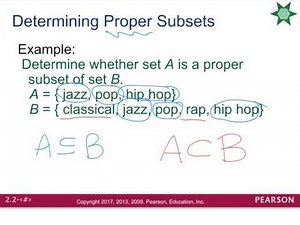 2.2 Subsets - Angel 10th Ed