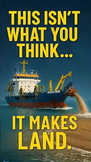 This Machine Doesn’t Drill for Oil… It Creates Land From the Ocean