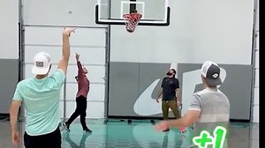 3PT Pie Battle 🥧 #dudeperfect #battle | Dude Perfect
