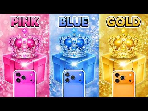 Choose Your Gift! Pink, Blue or Gold 💗💙⭐️ How Lucky Are You? 🎁😱 Quiz Kingdom