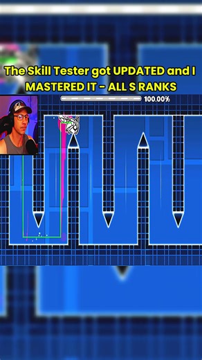 The skill tester got updated and I mastered it - all ranks#geometrydash #geometrydashlevel #geometrydashmemes #geometrydashchallenge #geometrydash22 p5