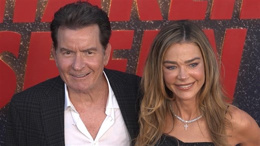 Denise Richards & Charlie Sheen Reunite on Red Carpet for Documentary Debut
