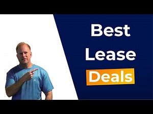 The BEST Vehicle Lease Deals - November 2023