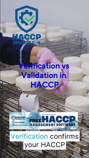 HACCP Services - Verification vs Validation in HACCP