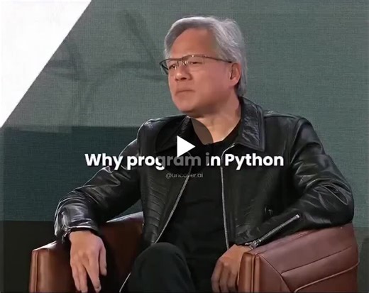 The most powerful programming language of the future isn’t C++ or Python. It’s English. Jensen Huang from NVidia: “Why program in Python? So weird.” You won’t write code anymore. You’ll describe… | Aniketh Dsouza