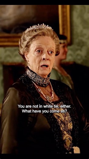 "I Thought You Were A Servant!" The Coldest Roast In Downton.#DowntonAbbey #clips #highlights