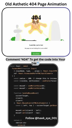 Old Asthetic 404 Not Found Page using Html & Css only 📌#html #css #javascript #programming #frontend