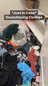 192K views · 2.3K reactions | Get rid of those *just in case* clothes, your closet will thank you ❤️ #cleaning #declutter #tips #cleaningmotivation #clothes #closet #beforeandafter #minimalist #mom #kids #workingmom | Organized Chaos | Facebook