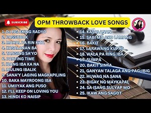 OPM THROWBACK LOVE SONGS #music #opm #viral #lovesong