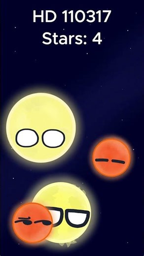 Solar systems with the most stars!⭐ #planetball