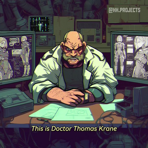 Exploring Hybrid Humans in Cyberpunk Symphony