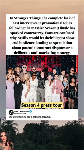 Why the Stranger Things Cast is Silent After the Finale... #StrangerThings #StrangerThings5