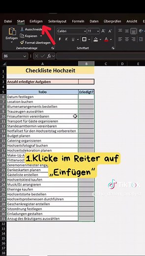 Kontrollkästchen in Excel schnell erstellen