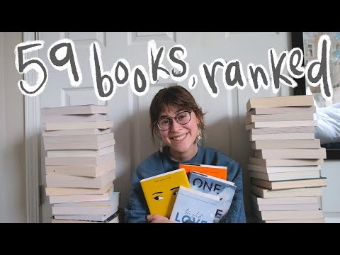 tier ranking every book i've read this year from worst to best 💫