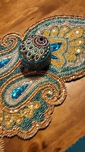 Watch Decorate Your Table With Hand Beaded Table Runners on Amazon Live