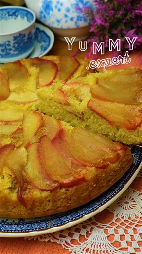 Prajitura rasturnata cu mere , reteta DE POST🥰 | Yummy.Expert
