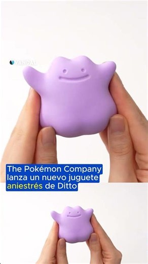 Así es el nuevo JUGUETE ANTIESTRÉS de DITTO 🤔 #pokémon #ditto #gaming #videojuegos #vandal