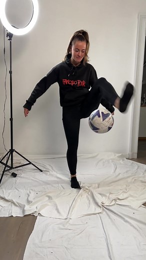 Mesmerizing Slow Motion Sports Video of Women's Football