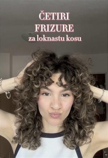 Lako frizure za kovrdžavu kosu
