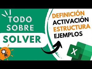 💡 Learn how to USE SOLVER in Excel: Activation, Use and Practical Tips ✅
