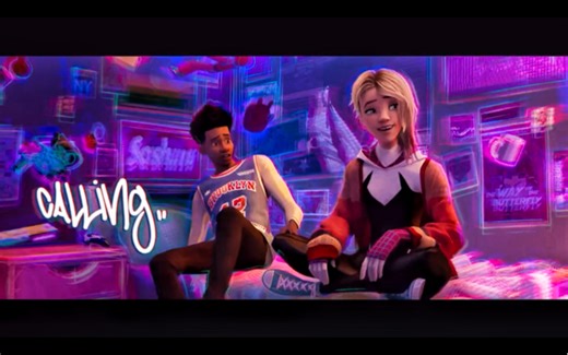 《蜘蛛侠:纵横宇宙》原声音乐"Calling"歌词版MV