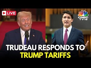 Trudeau LIVE: ‘Canada Is PREPARED’, Justin Trudeau Responds To Donald Trump’s 25% Tariff | USA |N18G