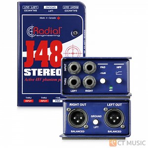 Radial J48 Stereo Active DI สต็อกแน่น พร้อมส่ง - CT Music