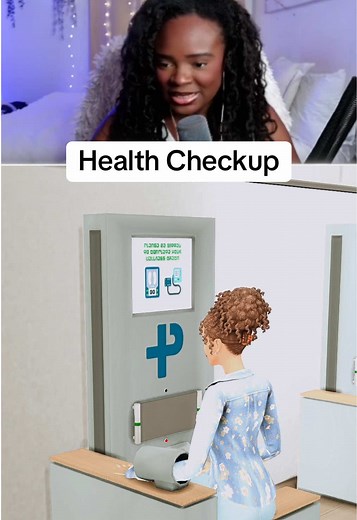 My sim goes to the most realistic doctors appointment in the sims 4 #HighlightMe #simstok #sims4 #sims4mods