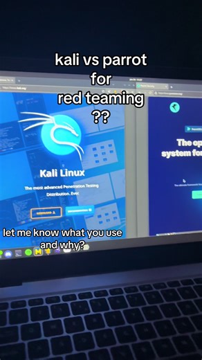 Kali Linux vs Parrot Security for red teaming and red team learning #kalilinuxtools #kali #redteaming #ethicalhack #pentesting