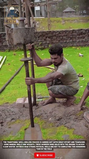 Manual Bore Well Drilling: Simple Technique for Water Access