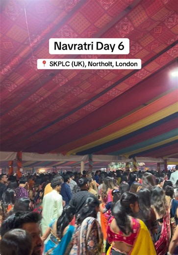 Navratri Day 6 Garba at SKPLC Northolt — Wholesome Uncle Moment