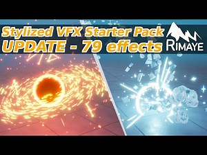 UPDATE : Stylized VFX Starter Pack - 79 effects - [ UE4 Niagara ]