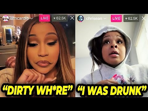 Cardi B Calls Out Chrisean Rock On IG Live For Sleeping With Offset During Party In LA