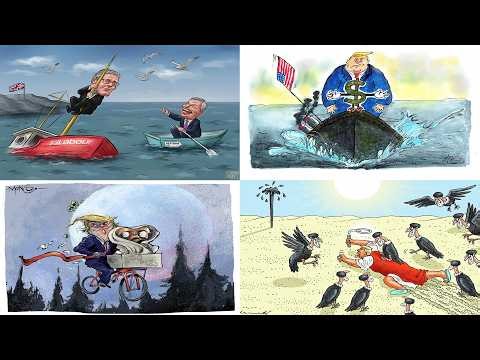 These Trump Cartoons Are Breaking the Internet | Wild U.S. Political Humor 2026