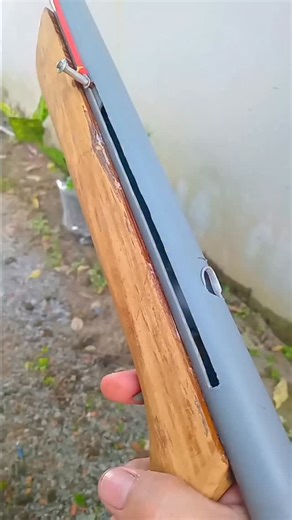 Wooden Diy on Instagram: "Create with PVC using a long round tube. #diy #ideas #slingshot"