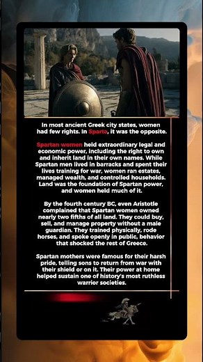 Spartan Women: The Ancient Greek Women Who Owned and Inherited Land