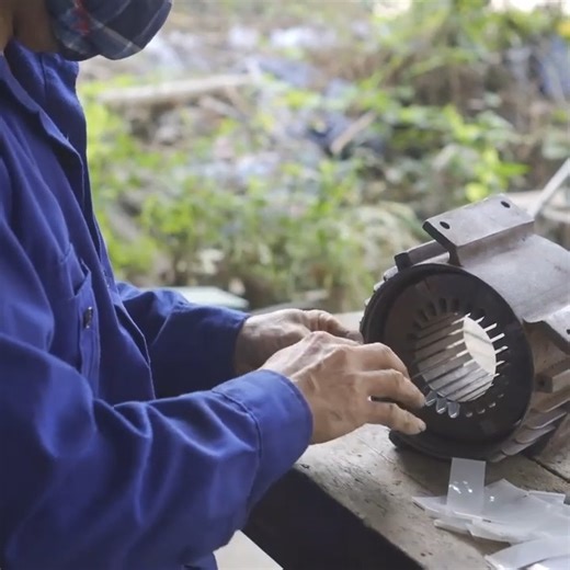 How to Restore a 2 2kW Air Compressor Motor | Md Uzzal Hossain