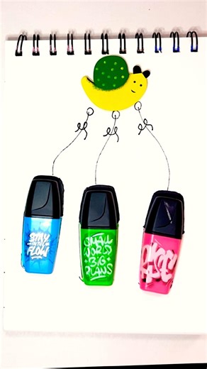 Creative Notebook Frontpage Design Ideas #ytshorts #drawingideas #frontpagedecoration #frontpage