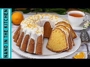 Αφράτο Κέικ Πορτοκάλι Εύκολα σε 5΄ - Πώς να Φτιάξεις το Καλύτερο Γλάσο Διακόσμησης - Orange Cake