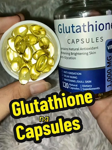 Pampaputi at Pampakinis: Glutathione Capsules Suplemento