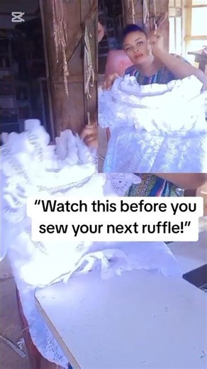 Beginner? Watch This Before Making Ruffles! ⚠️✂️