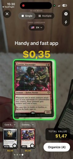 MTG Card Scanner: Instant Value Check!