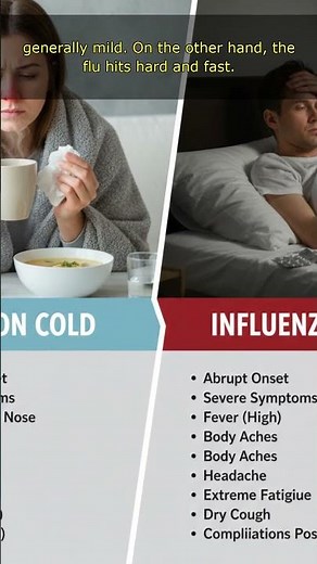 Understanding the Difference Between Cold and Flu Symptoms