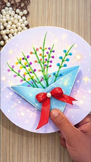 paper sheet flower craft ideas for kids/ flower bouquet making #craft #papercraft #flowers #kids #yt