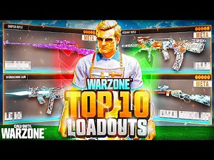 TOP 10 *BROKEN* META Loadouts in Warzone