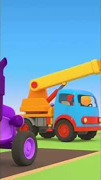 Tractor chaos! @KinderLernTV #helferautos