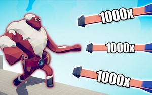 火焰巨人与 1000X 超能力单位 - 标签 完全准确的战斗模拟器 2023