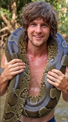 #giant Anaconda Encounter!#the Biggest Snake You'll See Today 😱