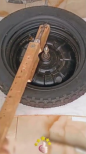 🛞🔧DIY Convenient Tire Removal Tool Hacks✨Easy to Make & Super Labor-Saving